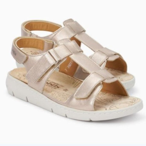 Cassidie ​​beige sandalen