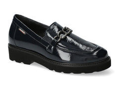 Mobils Orleana blauwe loafers 