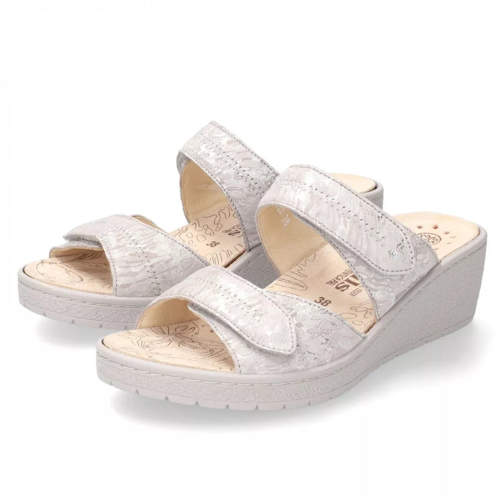 Mules Mobils Paula Blanc Combiné