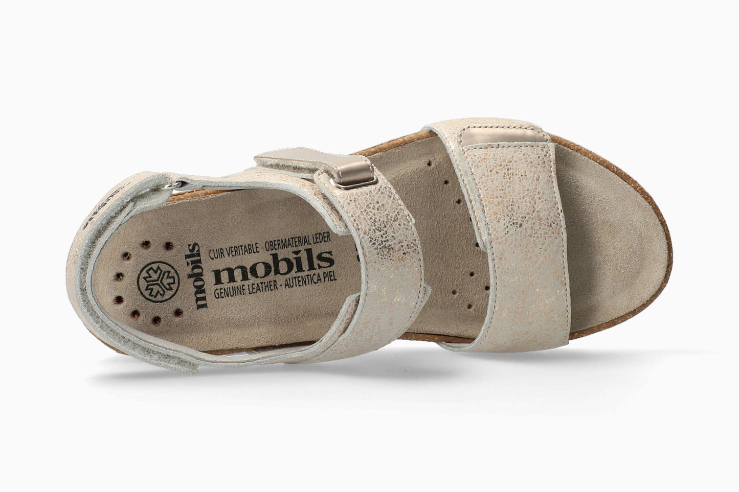 Mobils Getha Taupe Sandalen