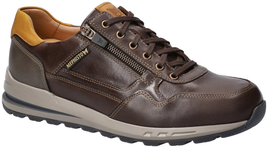 Donkerbruine Bradley-sneakers 