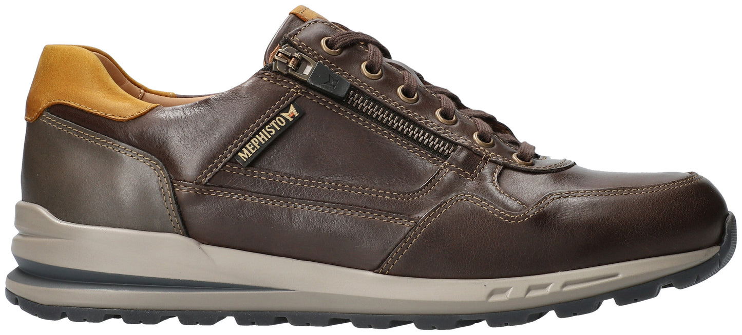 Donkerbruine Bradley-sneakers 