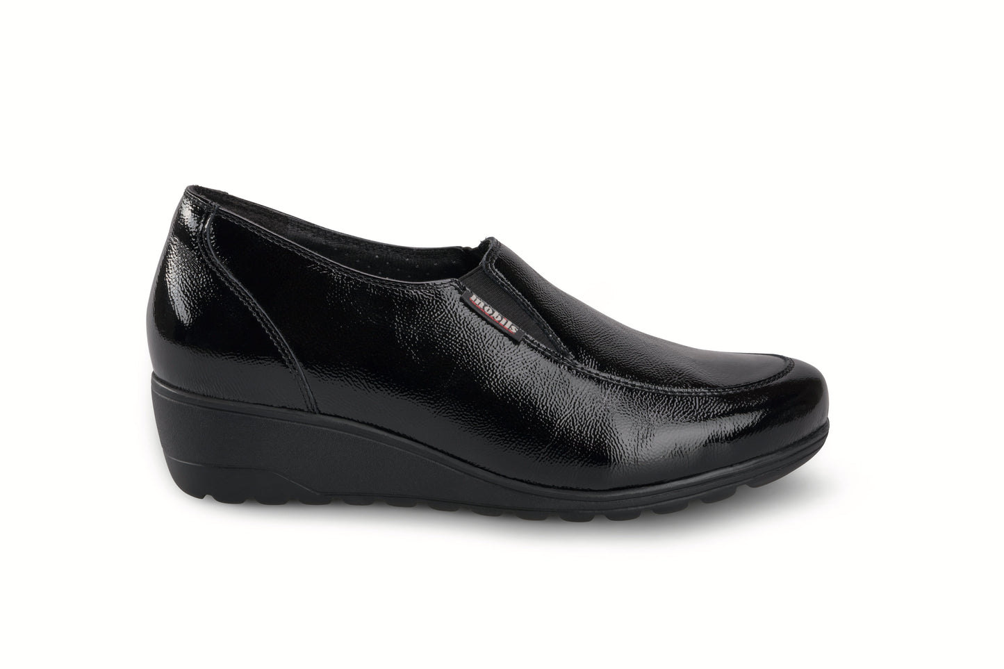 Mocassins Mobils Bertrane Noir Vernis