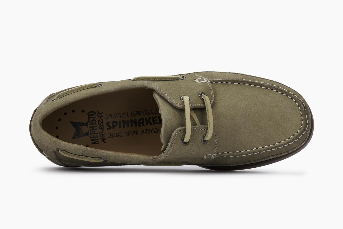Mocassins Boating Gris