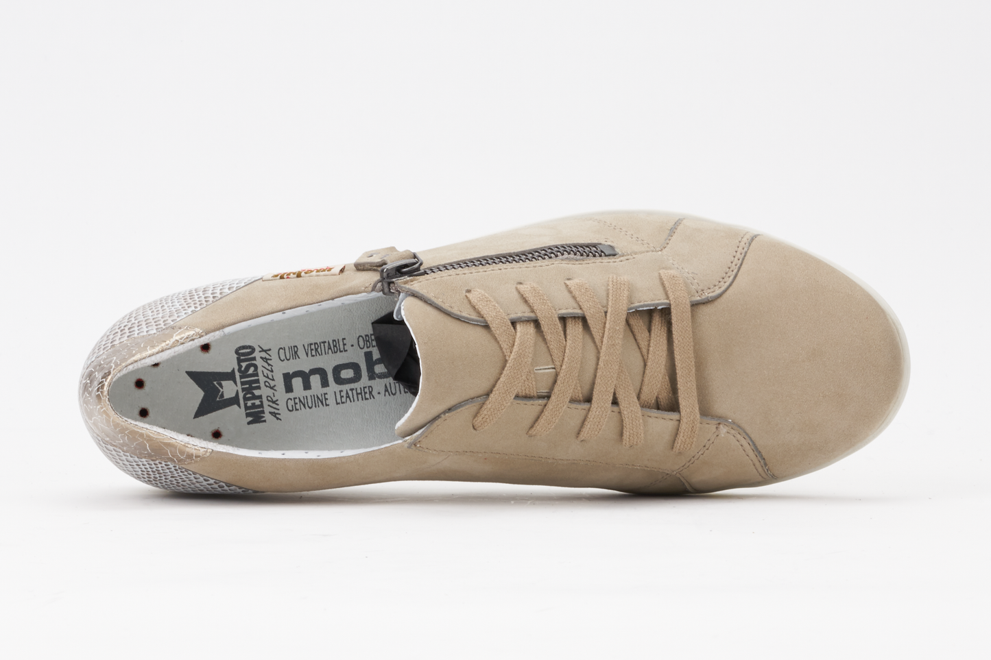 Mobils Camilia camel sneakers
