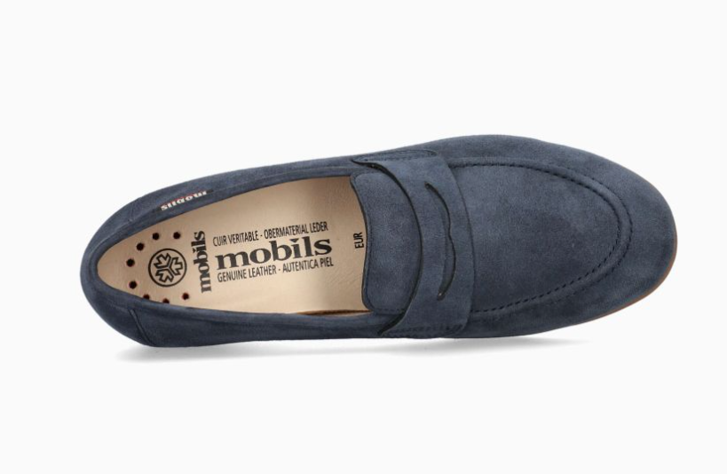 Mocassins Mobils Flavya Bleu