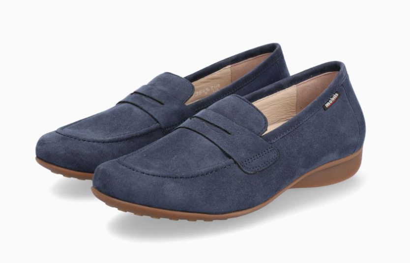 Mocassins Mobils Flavya Bleu