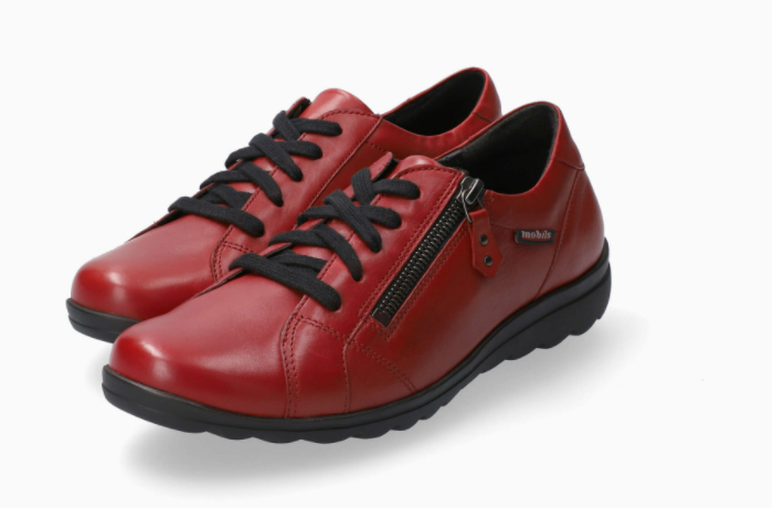 Baskets Mobils Camilia Rouge
