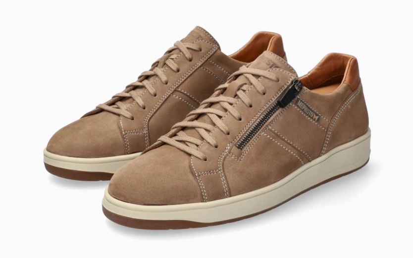 Baskets Henrik Beige hommes Mephisto Belgique Liège
