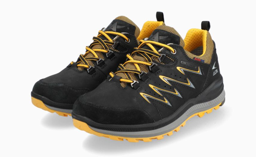 Allrounder Rake Off zwarte gecombineerde sneakers