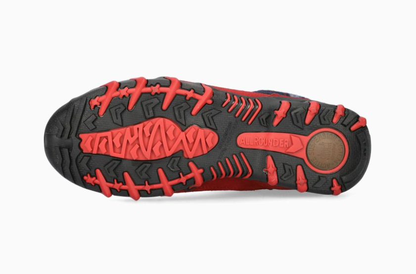 Bottines All Rounder Nigata Rouge Combiné