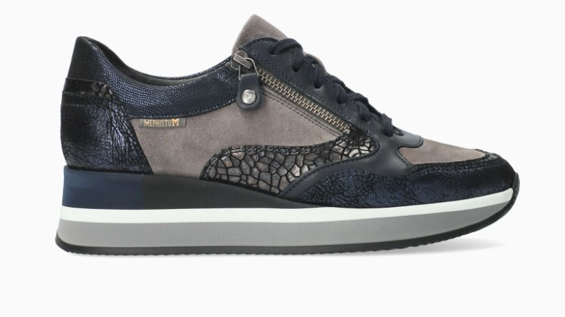 Baskets Olimpia Bleu Foncé