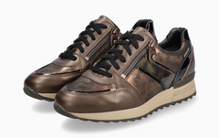 Sneakers aus Toscana-Bronze