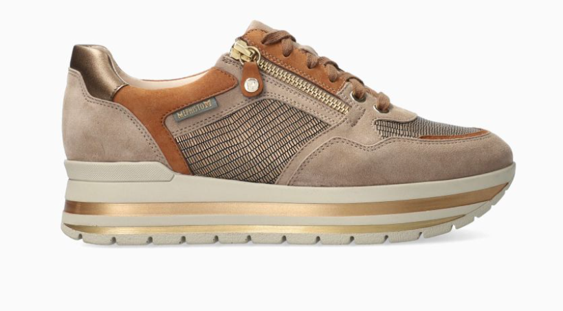 Panthea Turnschuhe Kamel