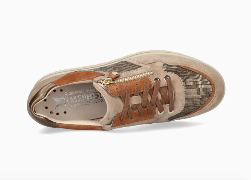 Panthea Turnschuhe Kamel