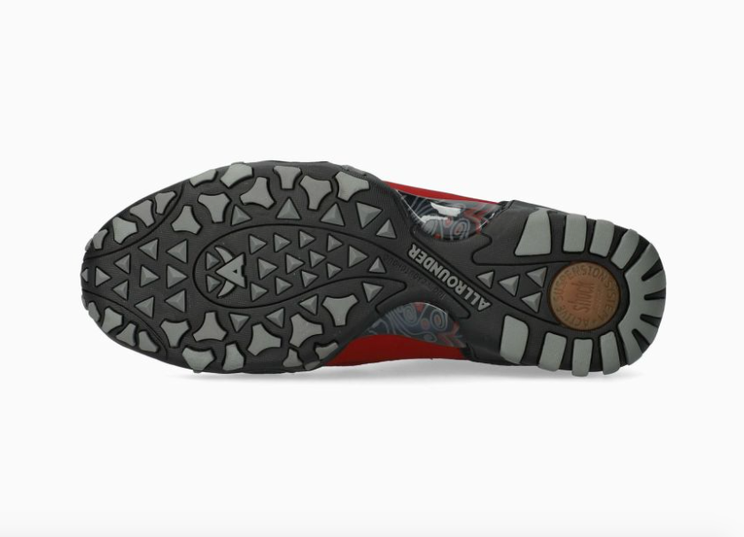 Baskets All Rounder Fina-Tex Rouge