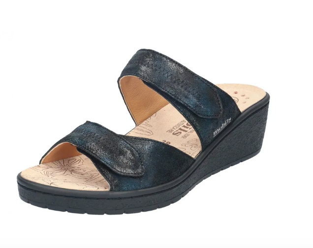 Mules Mobils Paula Bleu Foncé