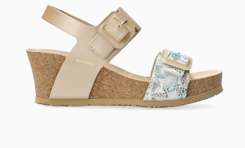 Giny Sandalen Blau