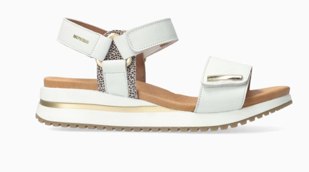Sandales Jeanie Blanc