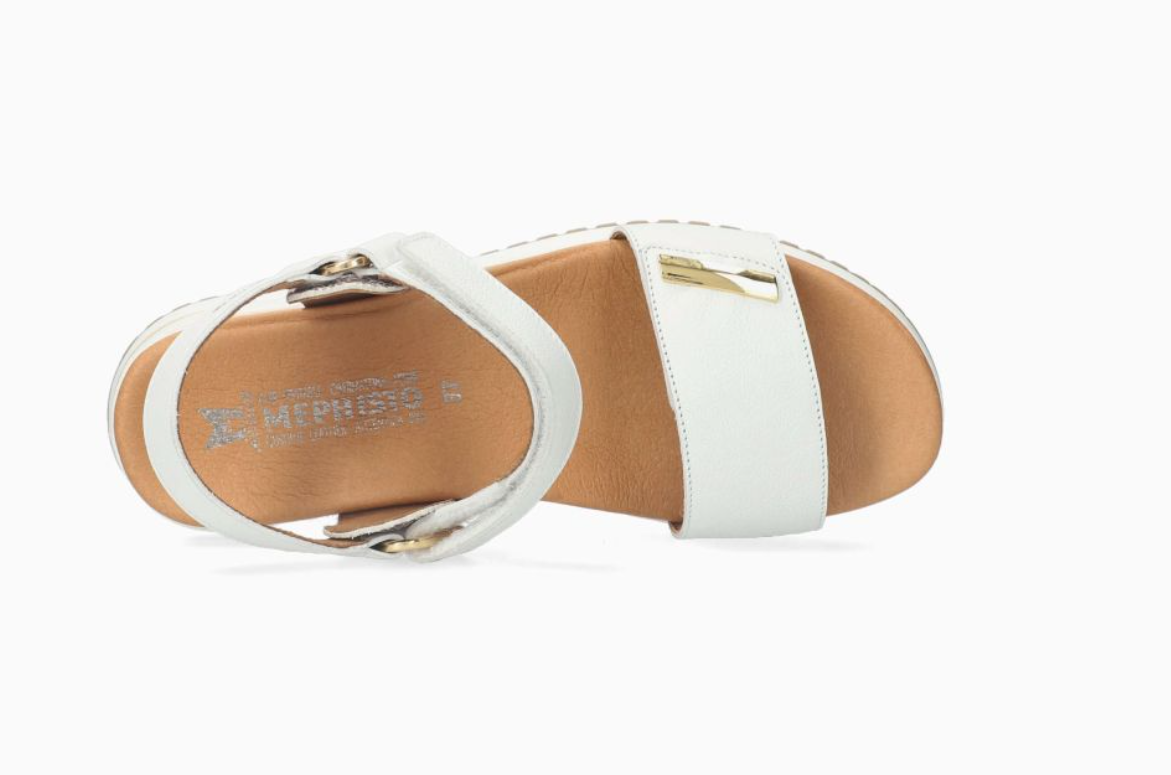 Sandales Jeanie Blanc