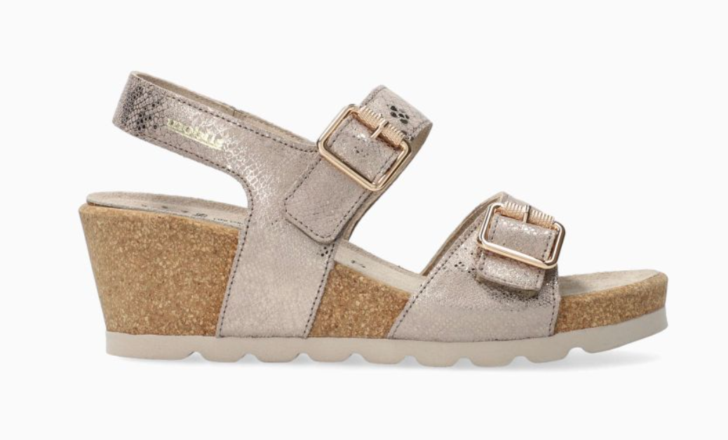 Mobils Getha Taupe Sandalen
