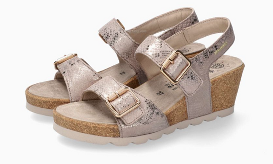 Mobils Getha taupe sandalen