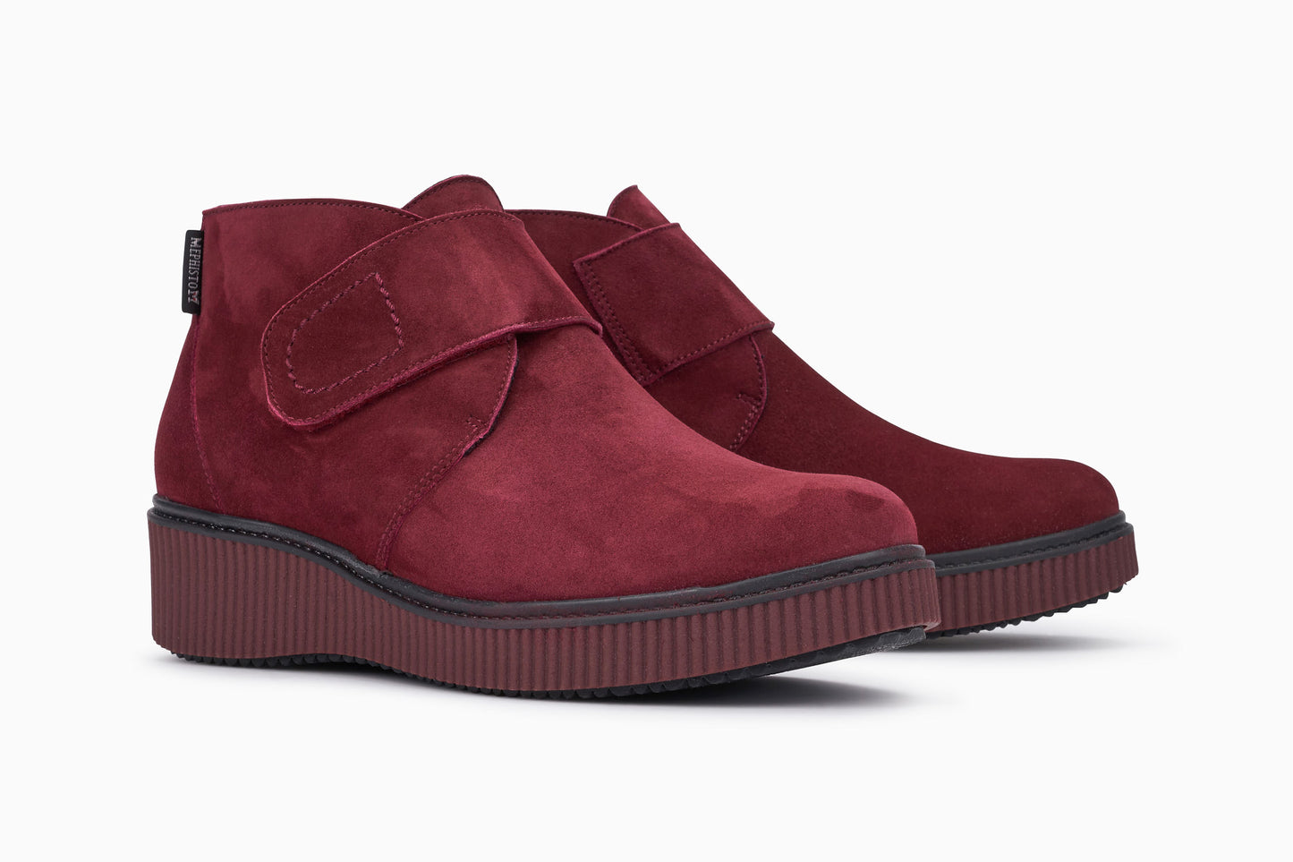 Boots Eléanor Bordeaux