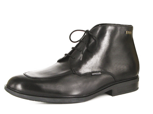 Bottines Fredy Noir hommes Mephisto Belgique Liège Eupen Soldes Hiver 2024