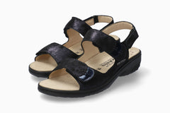 Sandales Mobils Getha Bleu