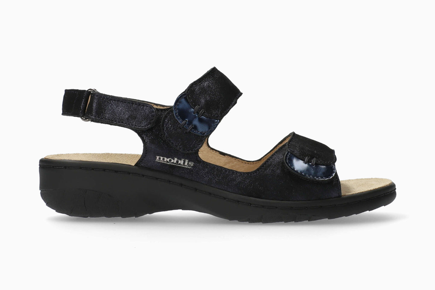Sandales Mobils Getha Bleu