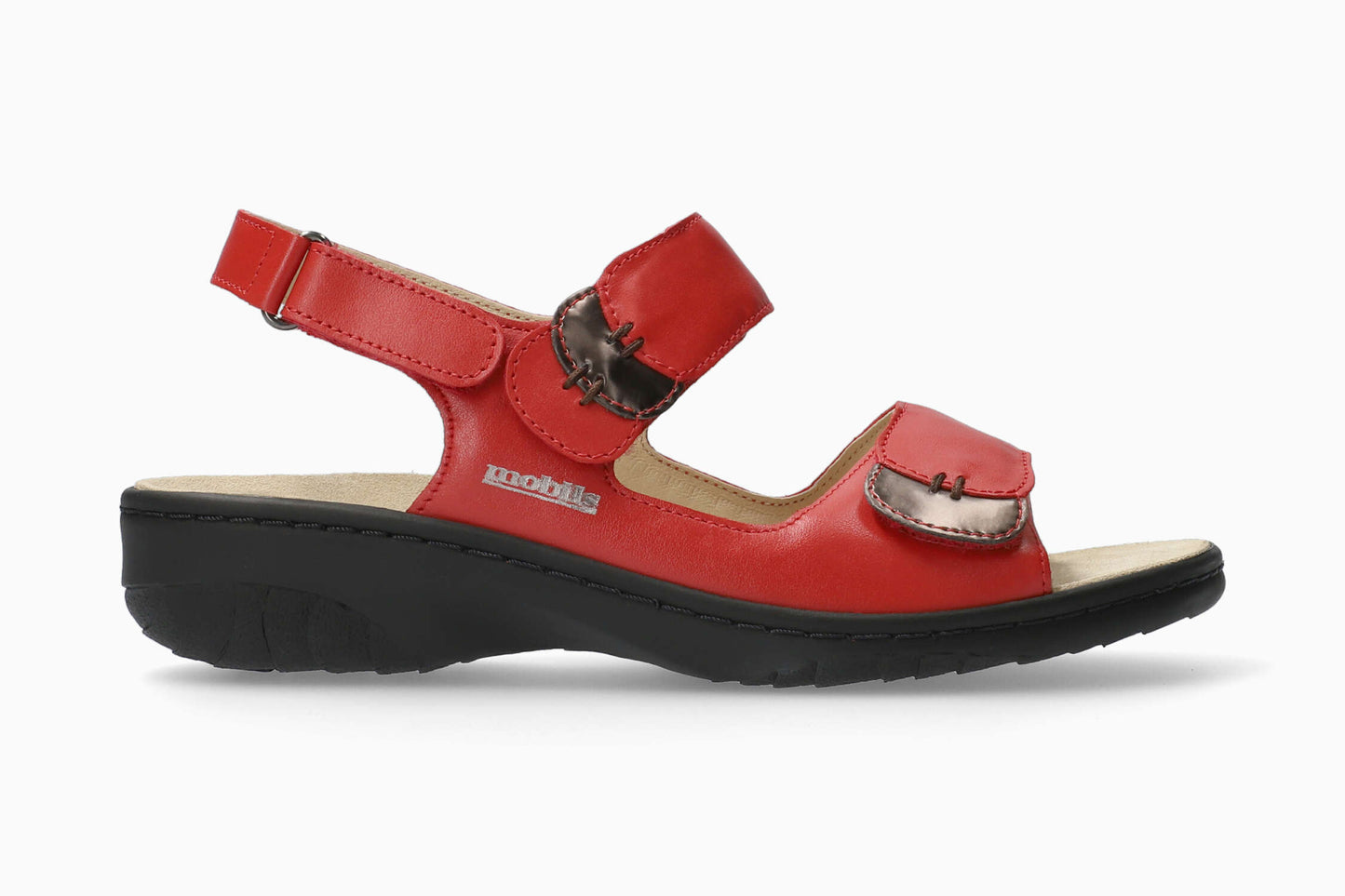 Mobils Getha Sandalen Rot