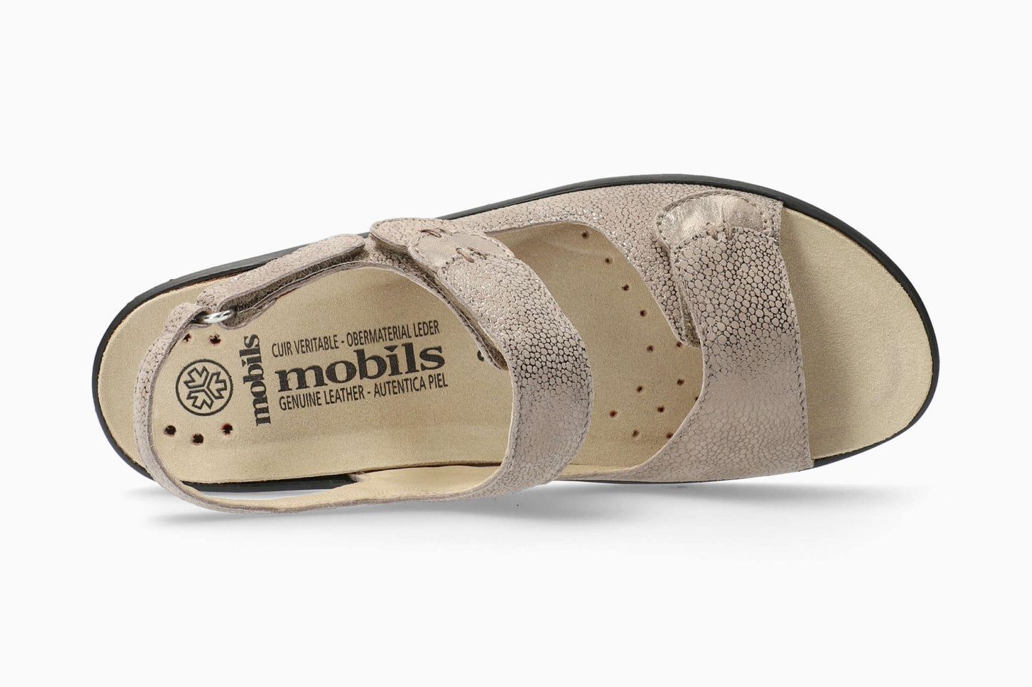 Sandales Mobils Getha Taupe