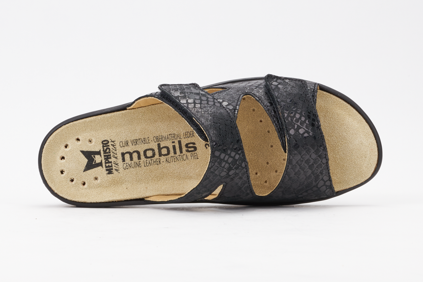 Mules Mobils Geva Noir Combiné