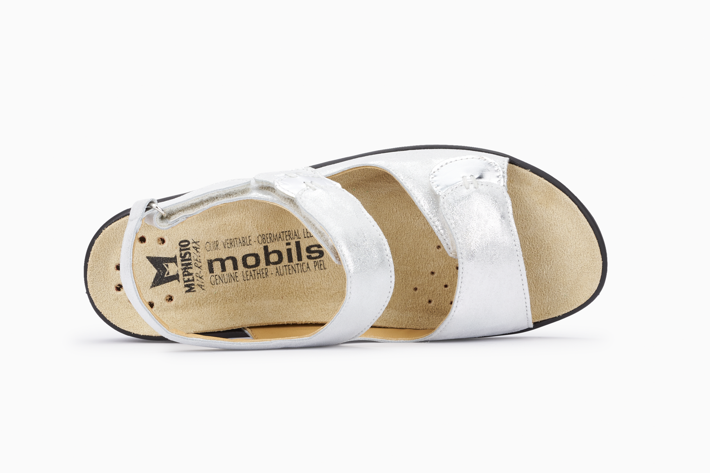 Mobils Getha Sandalen Silber