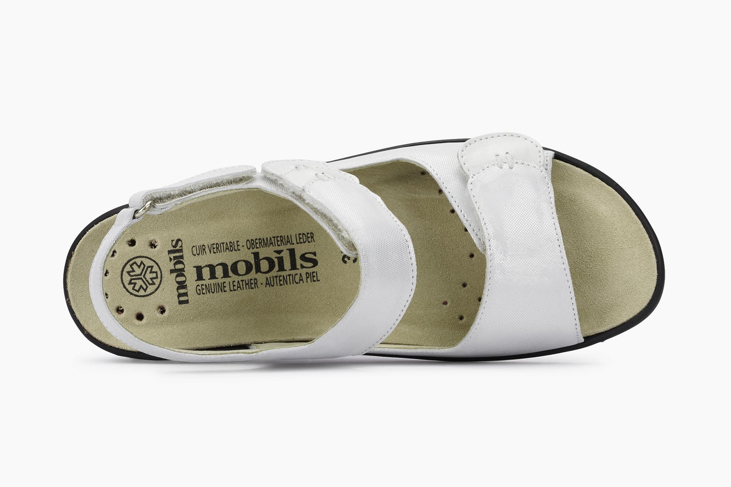 Mobils Getha Sandalen Silber