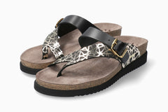 Pantoletten Helen Schwarz Multi