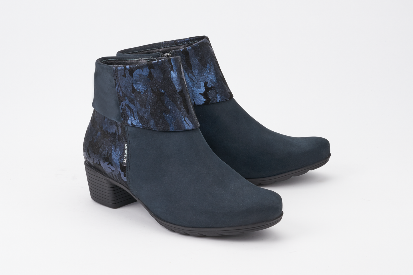 Boots Iris Bleu