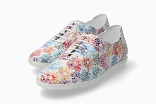 Baskets Katie Multicolore chaussures femmes Mephisto Belgique Liège Eupen Nouvelle collection printemps été 2024