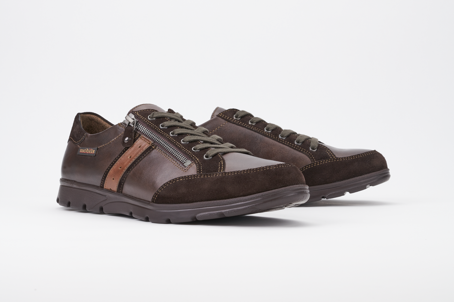 Mobils Kristof Sneakers Donkerbruin