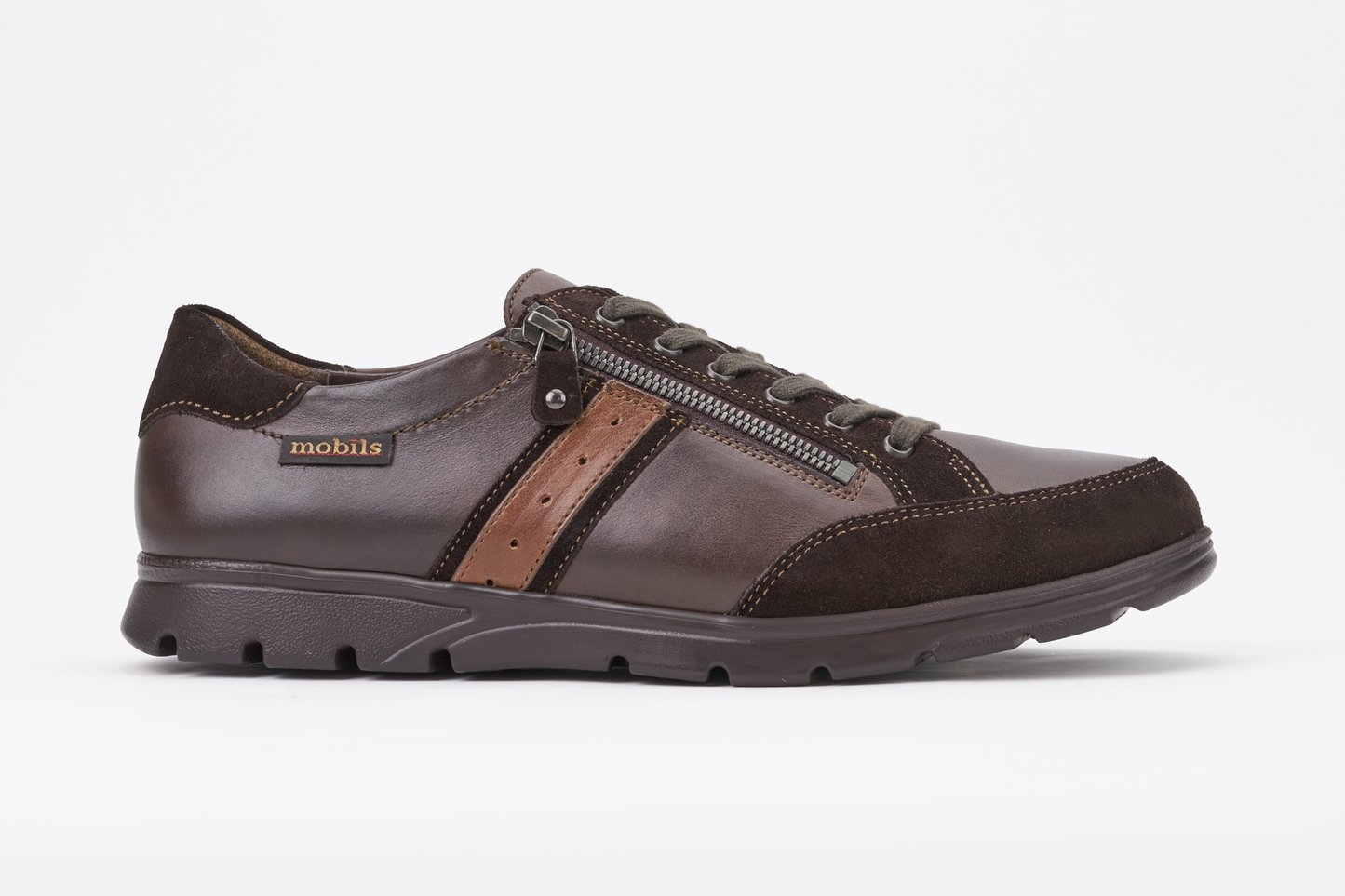 Mobils Kristof Sneakers Donkerbruin