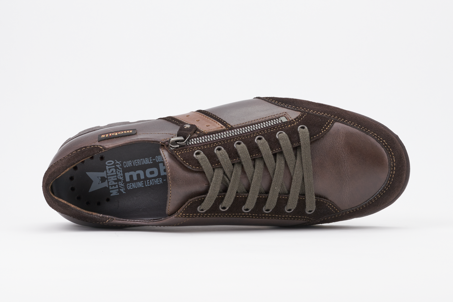 Mobils Kristof Sneakers Donkerbruin
