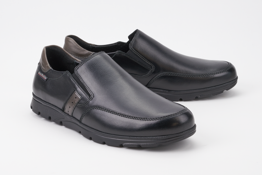 Mocassins Mobils Kyros Noir hommes Mephisto Belgique Liège Eupen Soldes Hiver 2024