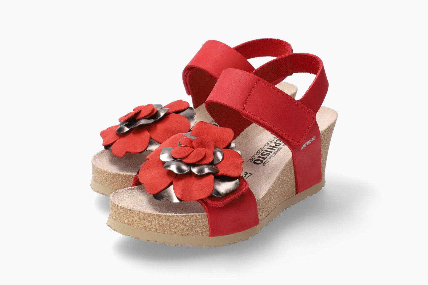 Giny Sandalen Rot