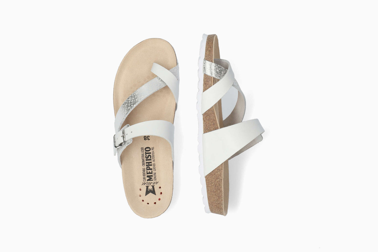 Mules Nalia Blanc