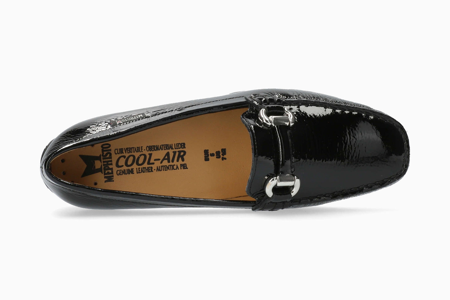 Mocassins Natala Noir Vernis