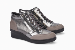 Mobils Nasera Enkellaarzen Grijs 