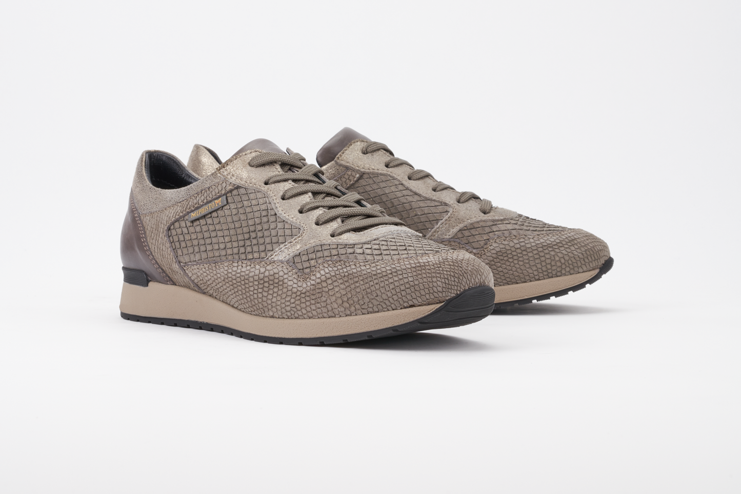 Ninia Taupe Turnschuhe 