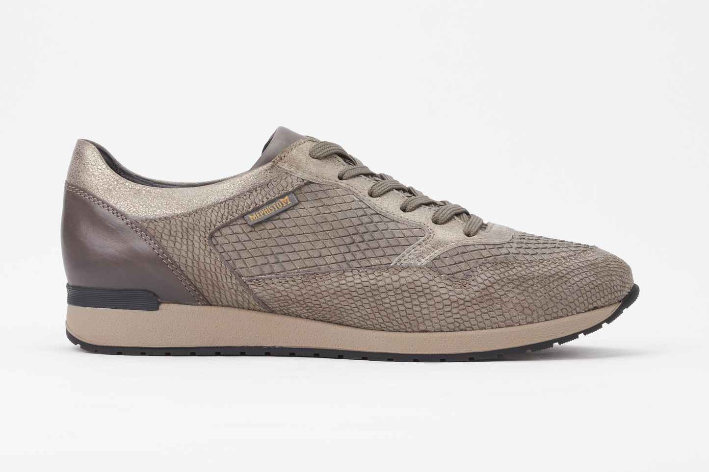 Ninia Taupe Turnschuhe 