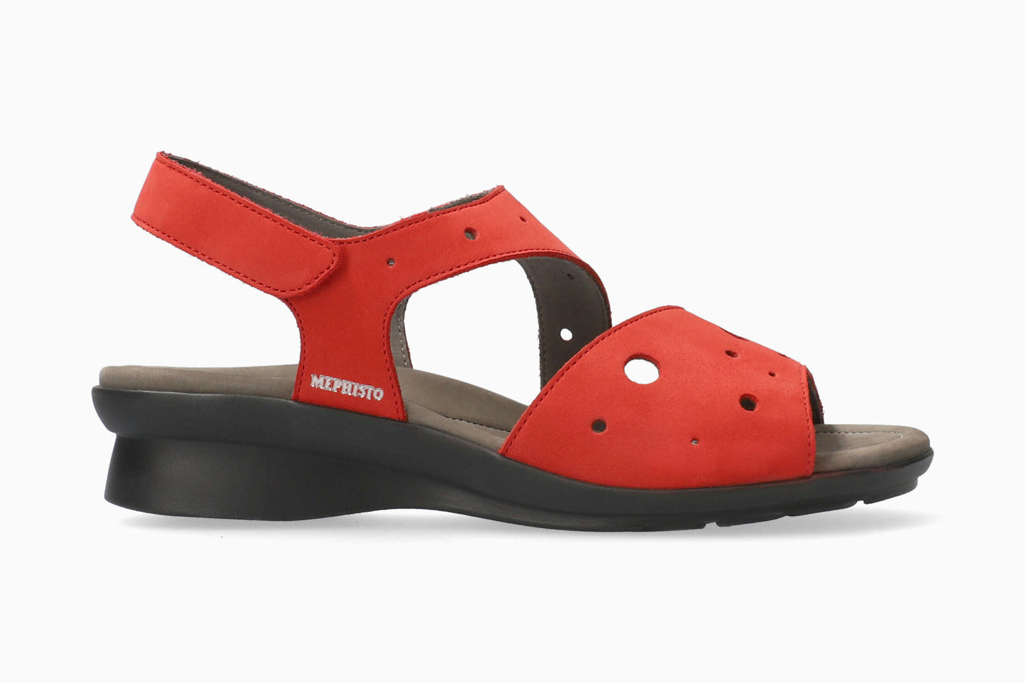 Rote Phiby-Sandalen