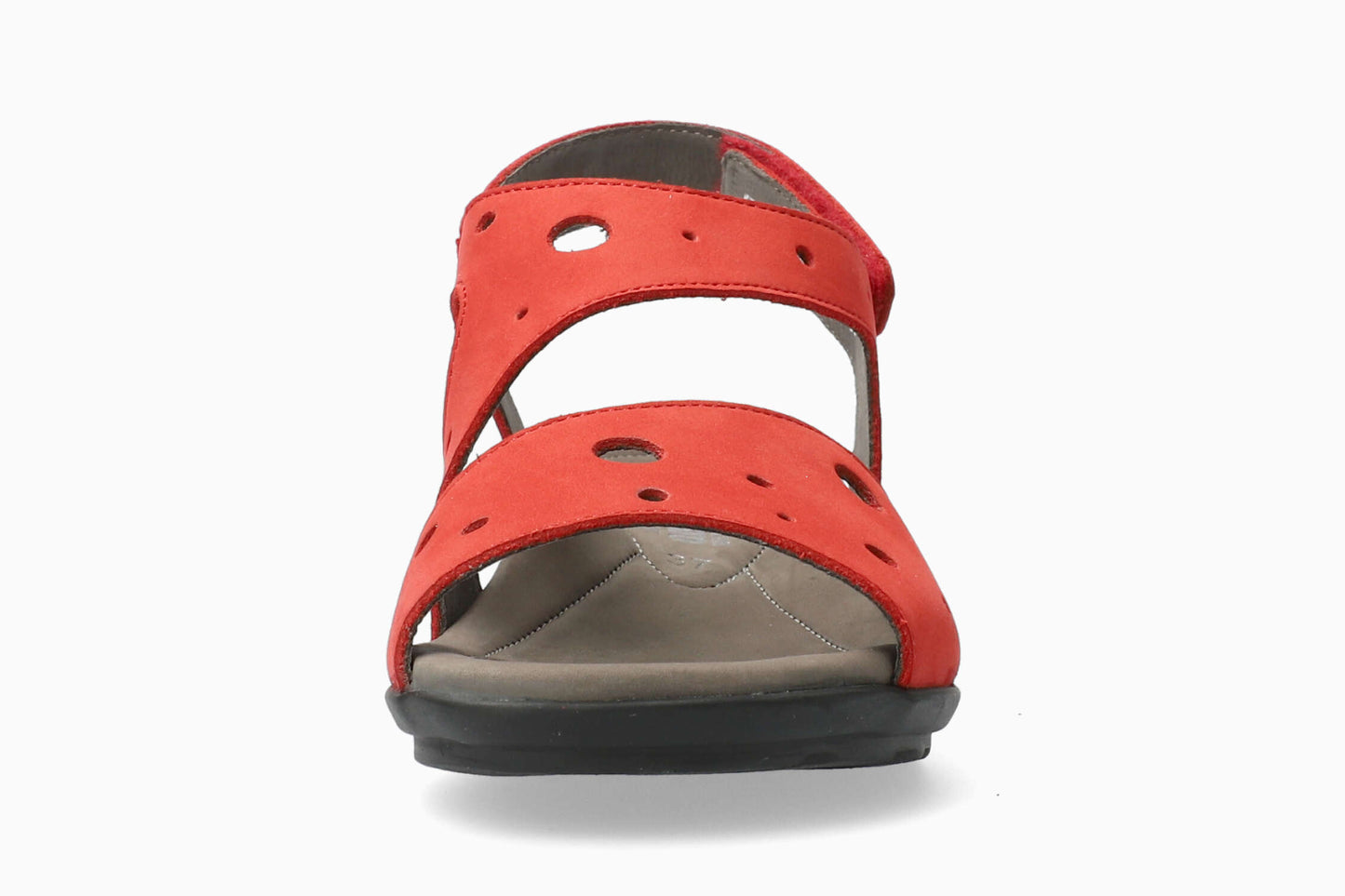 Rote Phiby-Sandalen